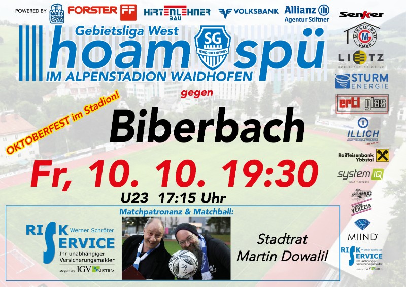 Nächstes Heimspiel gegen USC Biberbach inkl. Oktoberfeststimmung am Fr. 10.10.2025